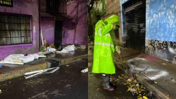 Lluvias movilizan operativo de atenci&oacute;n en la CDMX; Segiagua atiende encharcamientos mientras contin&uacute;an festejos mundialistas