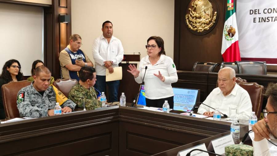CNPC y Gobierno de BCS instalan puesto de comando para temporada de ciclones