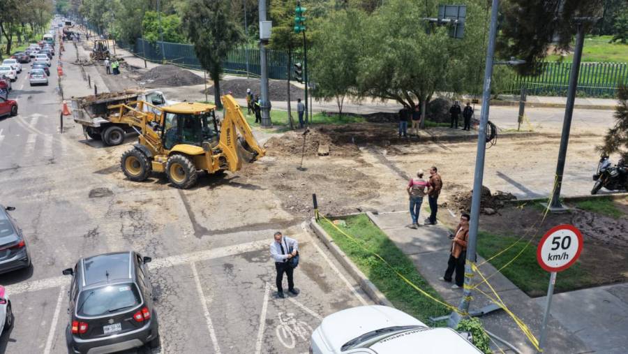 Reparan fuga de agua en Loreto Fabela; autoridades descartan grieta en San Juan de Aragón