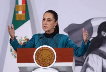 Sheinbaum y presidente de Suiza impulsar&aacute;n agenda de inversiones y comercio bilateral