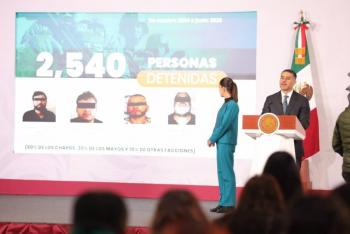 Harfuch: violencia en Sinaloa aument&oacute; tras la captura de 