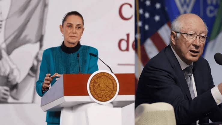 Todo parece indicar que el que mintió es el exembajador Ken Salazar: Sheinbaum