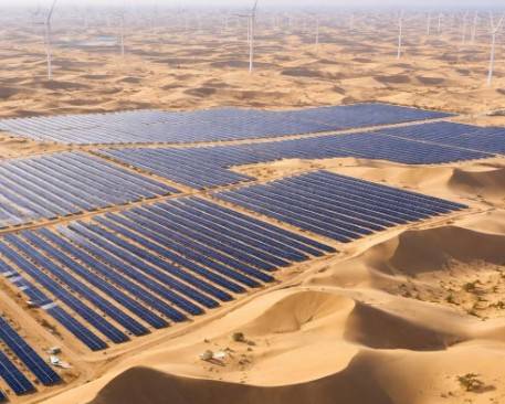 El desierto de Kubuqi se transforma en una gigantesca batería de energía renovable para millones de personas