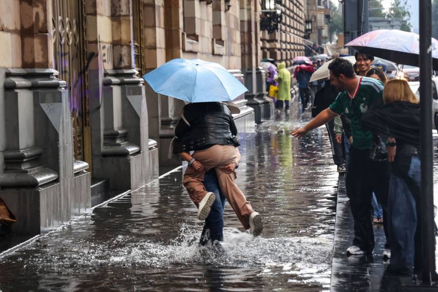 Prevén lluvias fuertes y tormentas eléctricas en la Ciudad de México este miércoles