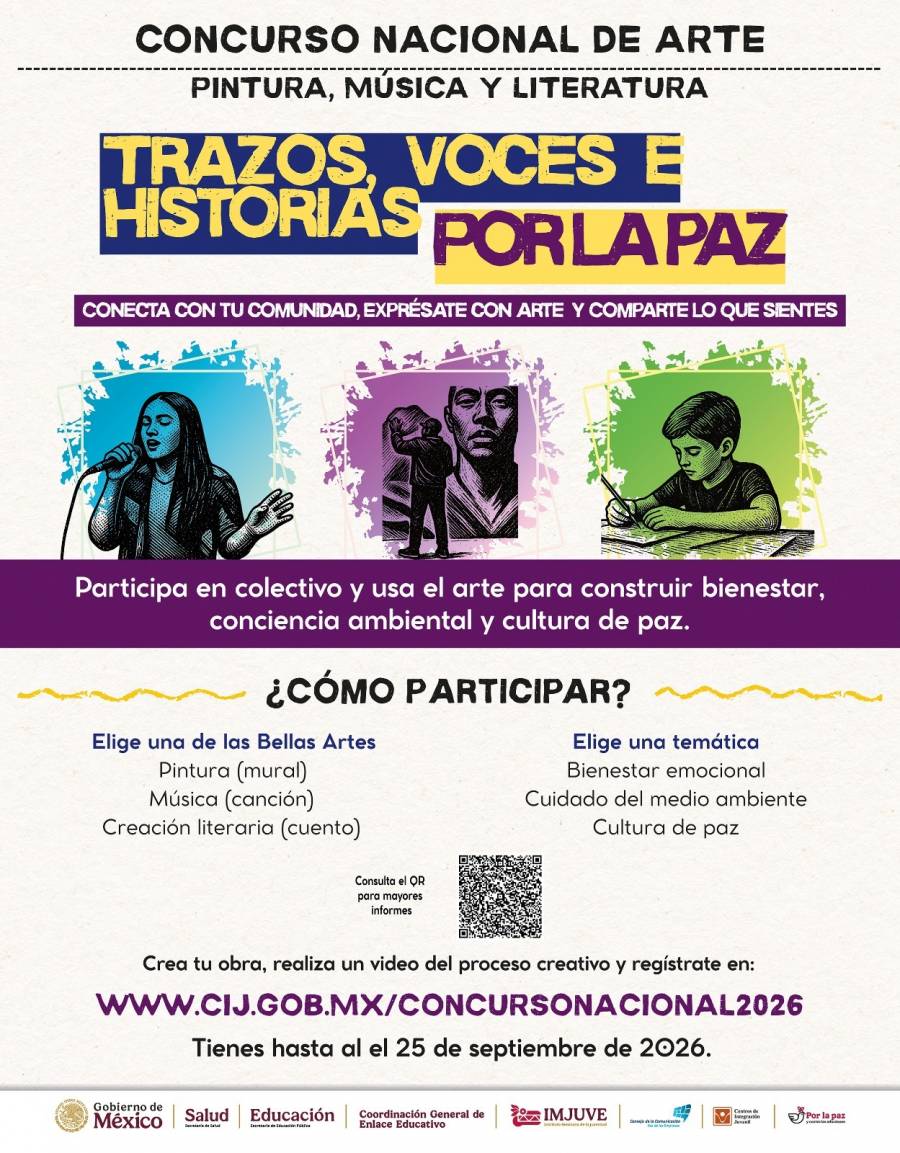 Arte y transformación social: Lanzan convocatoria para el Concurso Nacional 
