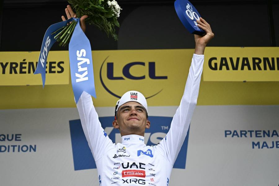 Isaac del Toro se coloca entre los tres mejores del Tour de Francia