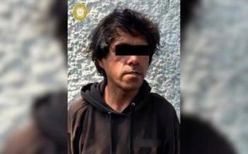 Detienen a presunto agresor de adulto mayor captado en video en Iztacalco