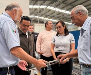 SEDESOQ apoya con 300 mil pesos a Fundaci&oacute;n Bertha O. de Osete para fabricar sillas de ruedas