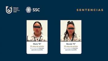 Sentencian a 25 a&ntilde;os de prisi&oacute;n a falsas funcionarias de Cofepris por extorsi&oacute;n