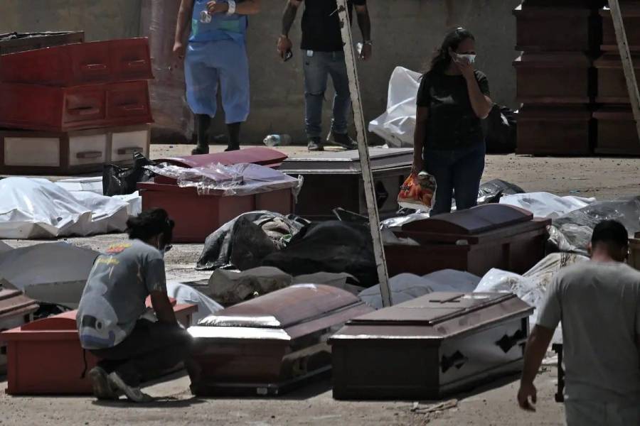 Crematorios y morgues en Venezuela operan sin descanso tras terremotos