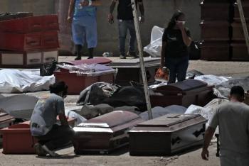 Crematorios y morgues en Venezuela operan sin descanso tras terremotos