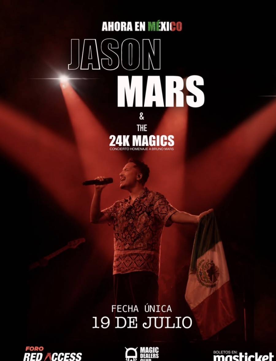 JASON MARS & THE 24K MAGICS HARÁN HOMENAJE A BRUNO MARSEN CDMX