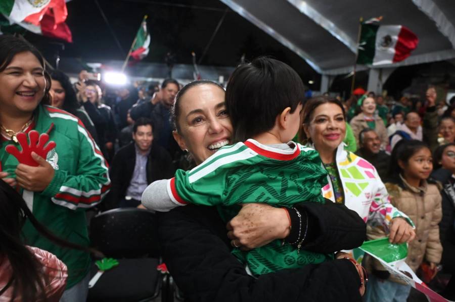Aprobación de Claudia Sheinbaum alcanza su nivel más alto con 74.2 por ciento