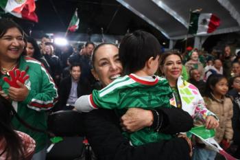 Aprobaci&oacute;n de Claudia Sheinbaum alcanza su nivel m&aacute;s alto con 74.2 por ciento
