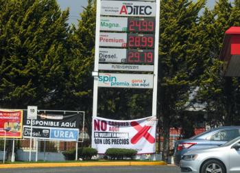 Gobierno identifica m&aacute;s de 2 mil estaciones que venden di&eacute;sel por arriba de 27 pesos