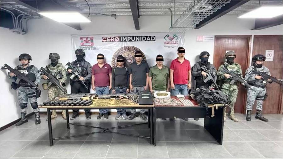 Avanza investigación por multihomicidio en Chiapas con nueve detenidos