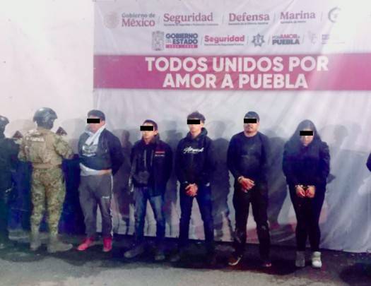 Detienen a cinco personas por robo de hidrocarburo en Tecamachalco; aseguran pipas con gas LP