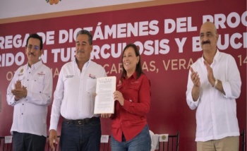 Gobernadora Roc&iacute;o Nahle busca certificaci&oacute;n Zona A para todo Veracruz con barrido sanitario hist&oacute;rico