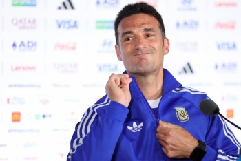 Scaloni pide no mezclar la semi entre Argentina e Inglaterra con las Malvinas