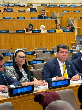 Pedro Haces propone en la ONU nueva agenda parlamentaria para impulsar desarrollo sostenible