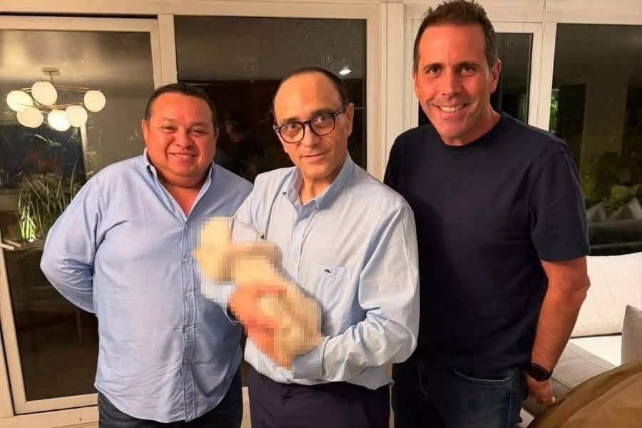 Roberto Borge reaparece en prisión domiciliaria con fotografía junto a su hijo