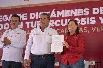 Gobernadora Roc&iacute;o Nahle busca certificaci&oacute;n Zona A para todo Veracruz con barrido sanitario hist&oacute;rico
