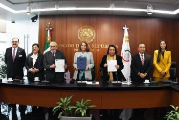Tribunal de Disciplina Judicial entrega su Reglamento Interior al Congreso de la Uni&oacute;n