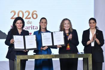 Claudia Sheinbaum presenta iniciativa de Ley General contra el Feminicidio