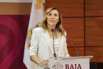 Marina del Pilar acusa a Jaime Bonilla de tenderle una trampa con llamada filtrada