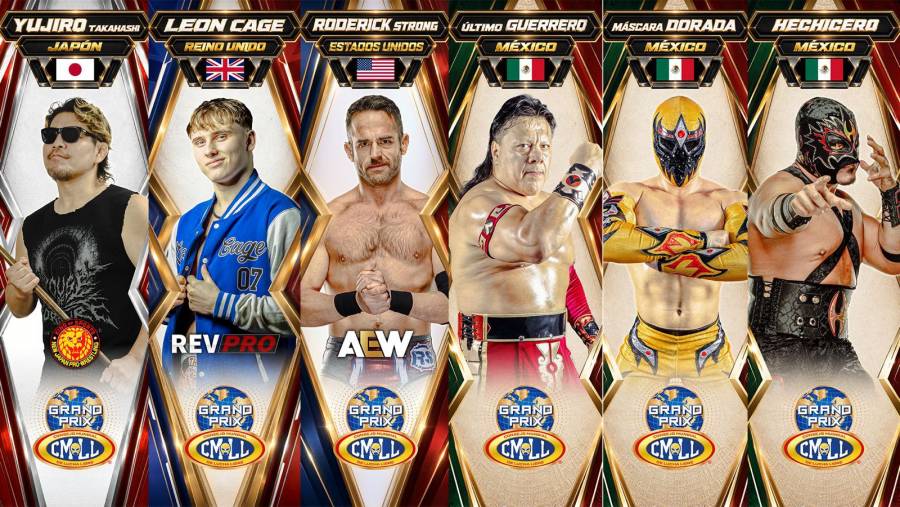 Grand Prix Internacional 2026: CMLL revela a los 22 gladiadores que buscarán la gloria en la Arena México