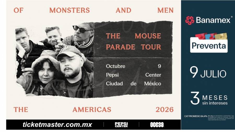 OF MONSTERS AND MEN DESDE REIKIAVIK HASTA EL ESCENARIO GLOBAL: THE MOUSE PARADE LLEGA A CIUDAD DE MÉXICO