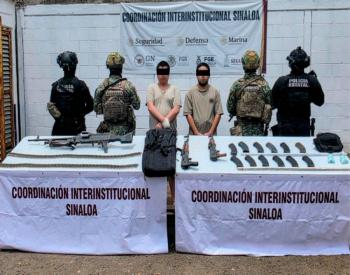 Fuerzas federales reportan aseguramientos y detenciones durante operativos de seguridad en siete estados