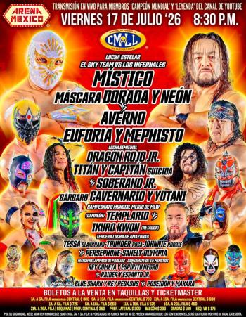 M&iacute;stico lidera al Sky Team ante Los Infernales en un Viernes Espectacular de alto impacto