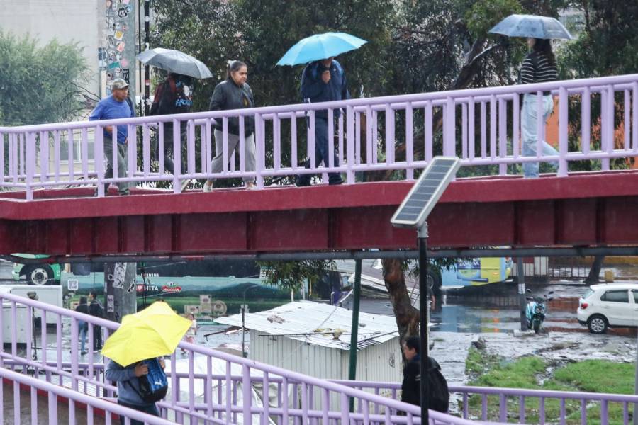 Cielo nublado y lluvias marcarán el ambiente en el Valle de México este viernes 
