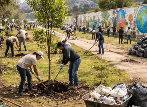 Chimalhuac&aacute;n se une a la jornada nacional de Tequios por la Tierra