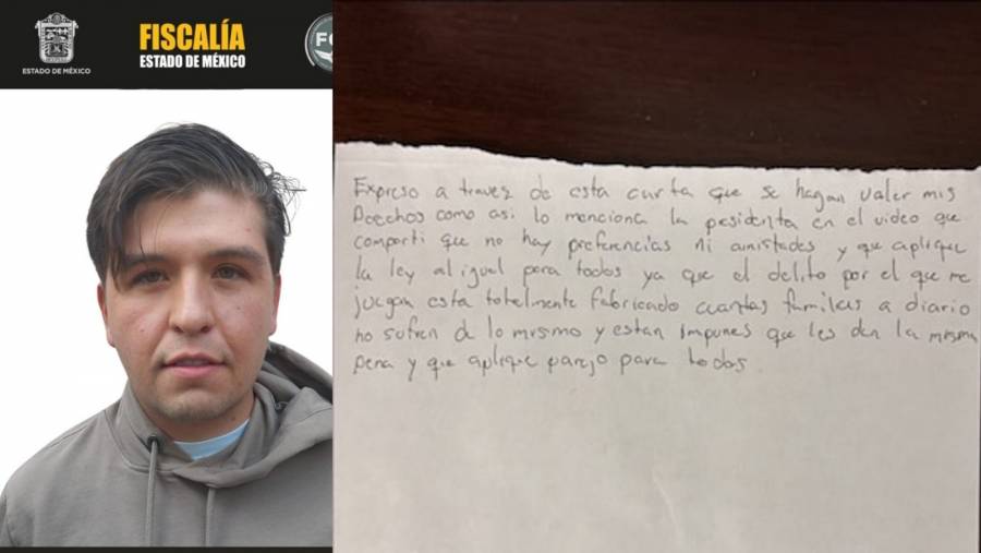 Fofo Márquez difunde carta desde prisión y asegura que su condena es “fabricada”   