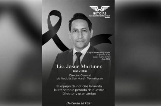 Asesinan en Puebla al periodista Josu&eacute; Mart&iacute;nez, quien cubr&iacute;a temas de seguridad