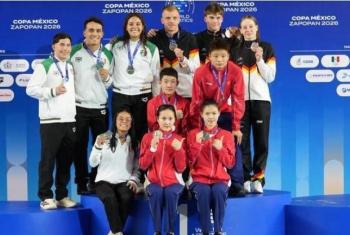 M&eacute;xico brilla en la Copa de Clavados 2026: plata por equipos y seis finalistas individuales