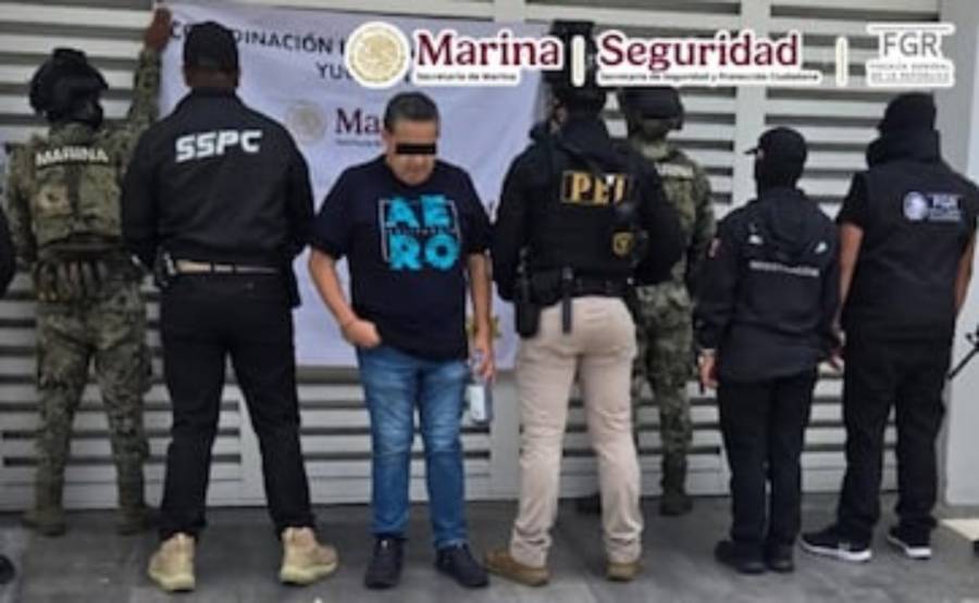 Autoridades detienen a presunto operador financiero del C&aacute;rtel del Noreste en Yucat&aacute;n
