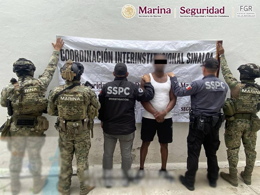 Detienen en Mazatl&aacute;n a ciudadano estadounidense buscado por narcotr&aacute;fico en Michigan