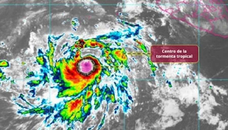 Tormenta tropical Fausto se intensifica en el Pacífico pero no representa riesgo para México   
