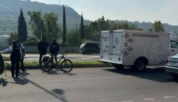 Muere ciclista tras desvanecerse en avenida 5 de Febrero