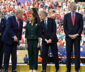 Sheinbaum pens&oacute; no asistir a la final del Mundial; Trump la convenci&oacute; de viajar a Nueva York