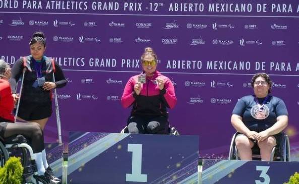 M&eacute;xico arrasa en primera jornada del Grand Prix Mundial de Para Atletismo Tlaxcala 2026