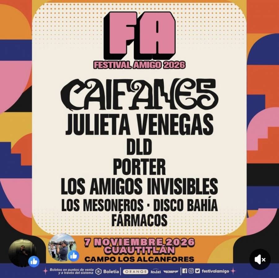 FESTIVAL AMIGO 2026 Sexta edición de El Mejor Festival del Estado de México