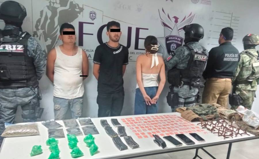 Detienen a tres presuntos implicados en la masacre de diez personas en Zacatecas