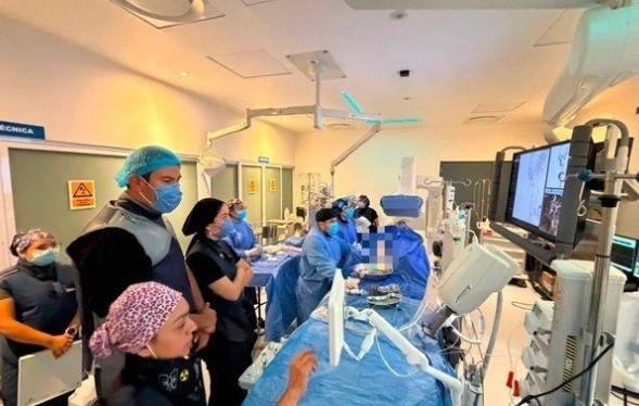 ISSSTE realiza primera neurointervenci&oacute;n endovascular en Veracruz con equipo de alta especialidad