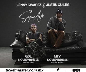 ¡Justin Quiles y Lenny Tav&aacute;rez anuncian presentaciones en M&eacute;xico !