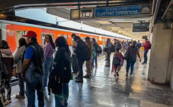 Metro CDMX aplica marcha de seguridad en cuatro l&iacute;neas por lluvias