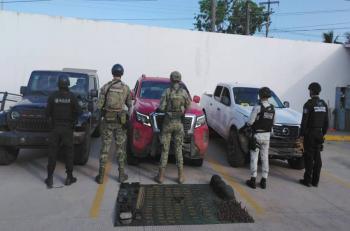 Autoridades reportan aseguramientos y detenciones en nueve estados durante operativos de seguridad